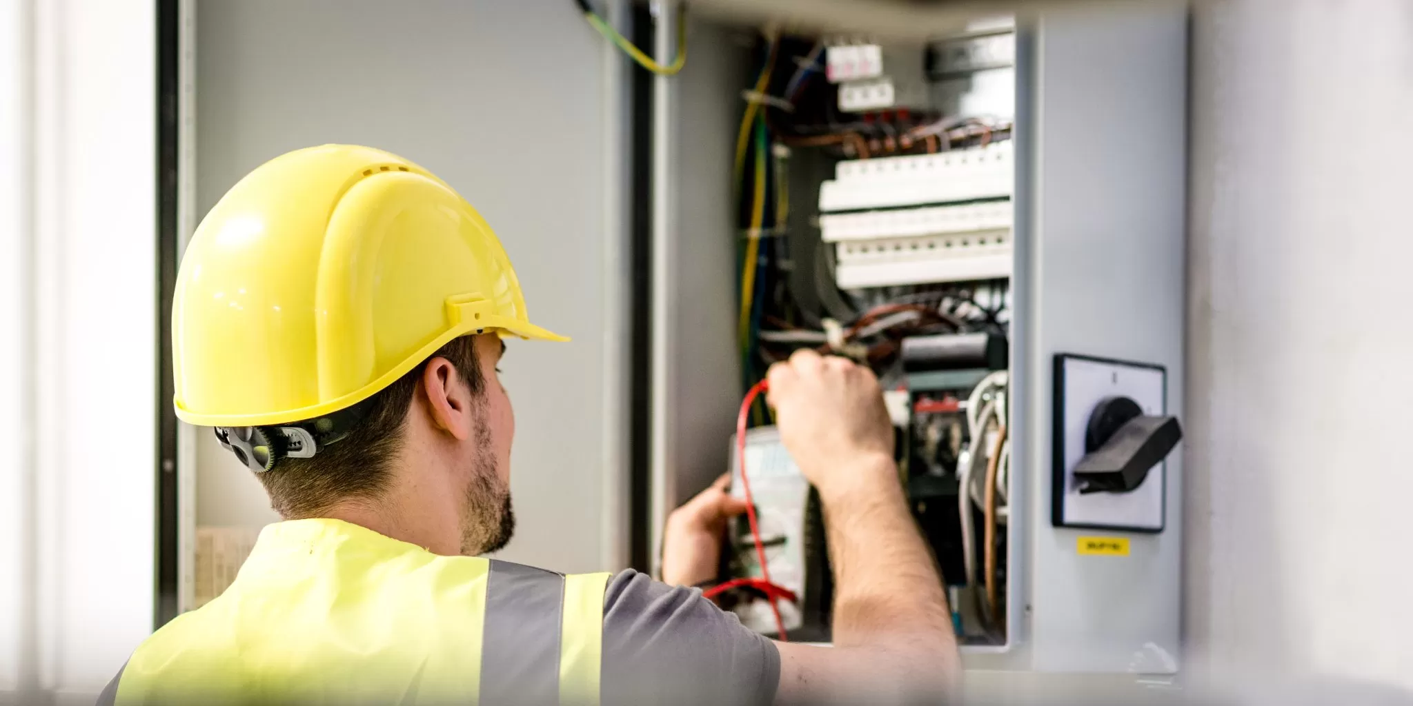Industrial electrical panel maintenance