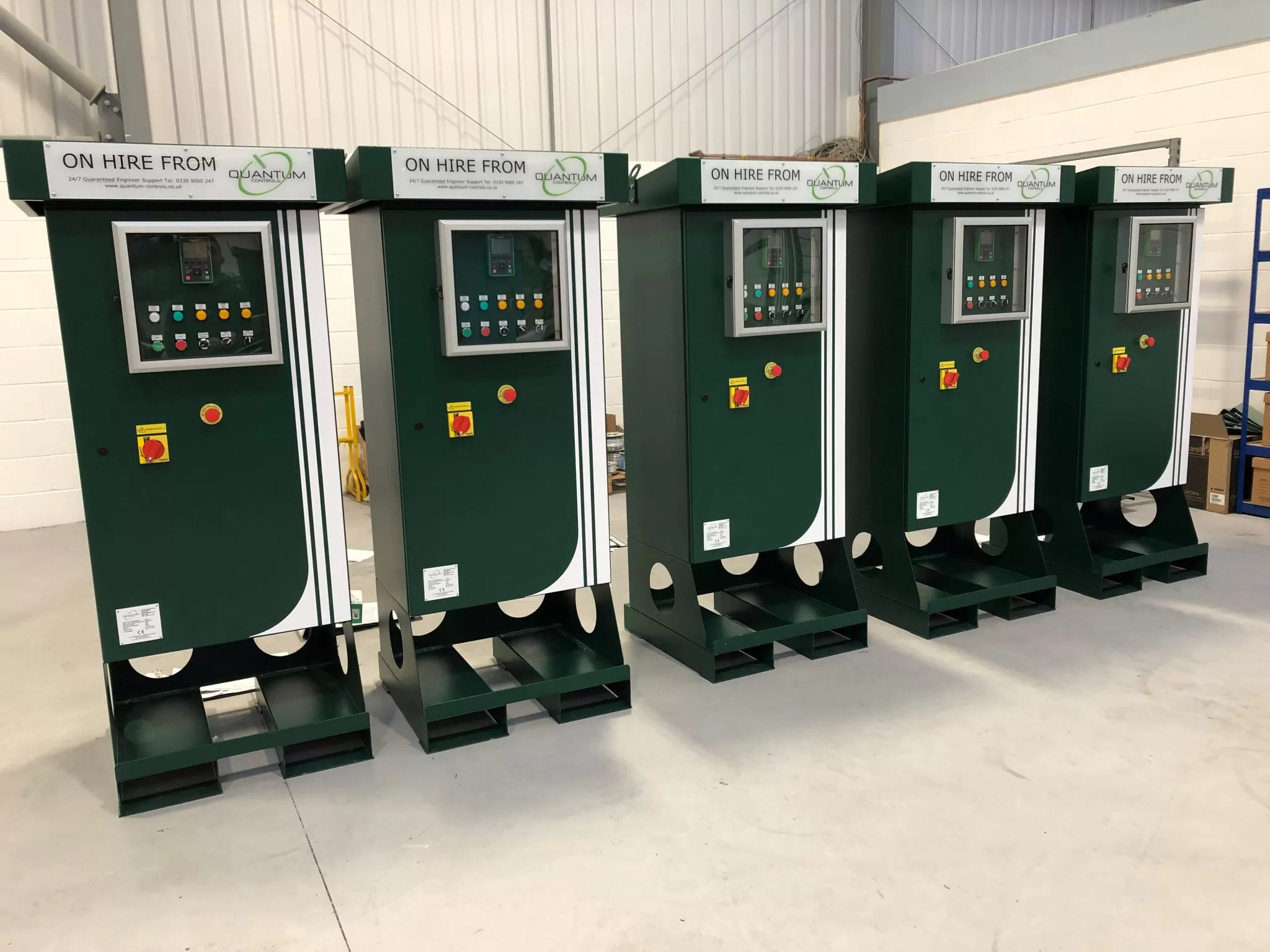 Softstarter equipment available for hire from Quantum Controls