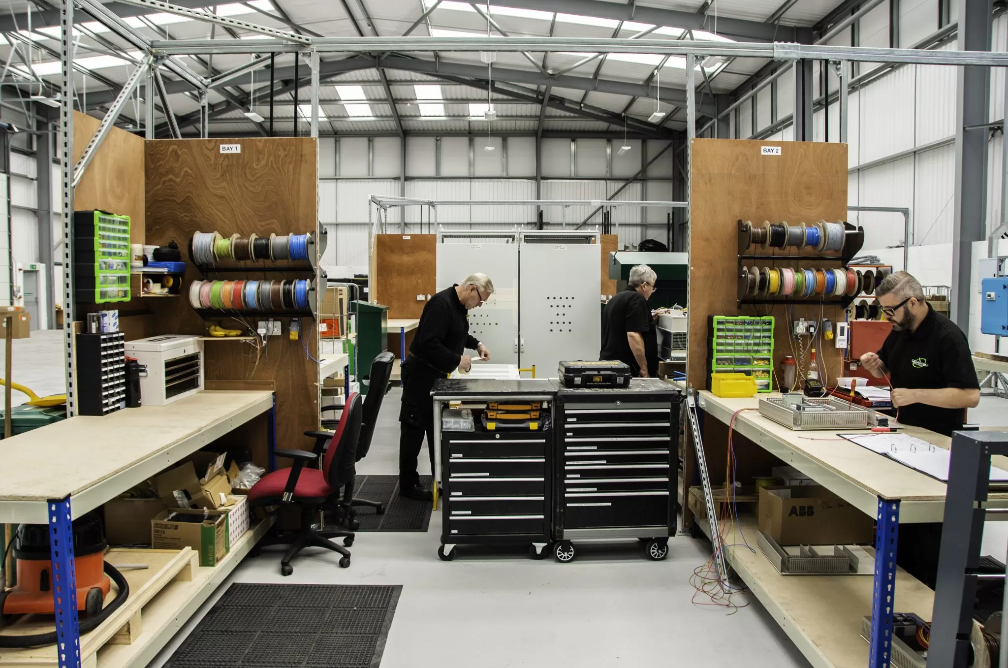 Control panel manufacturing at Quantum Controls