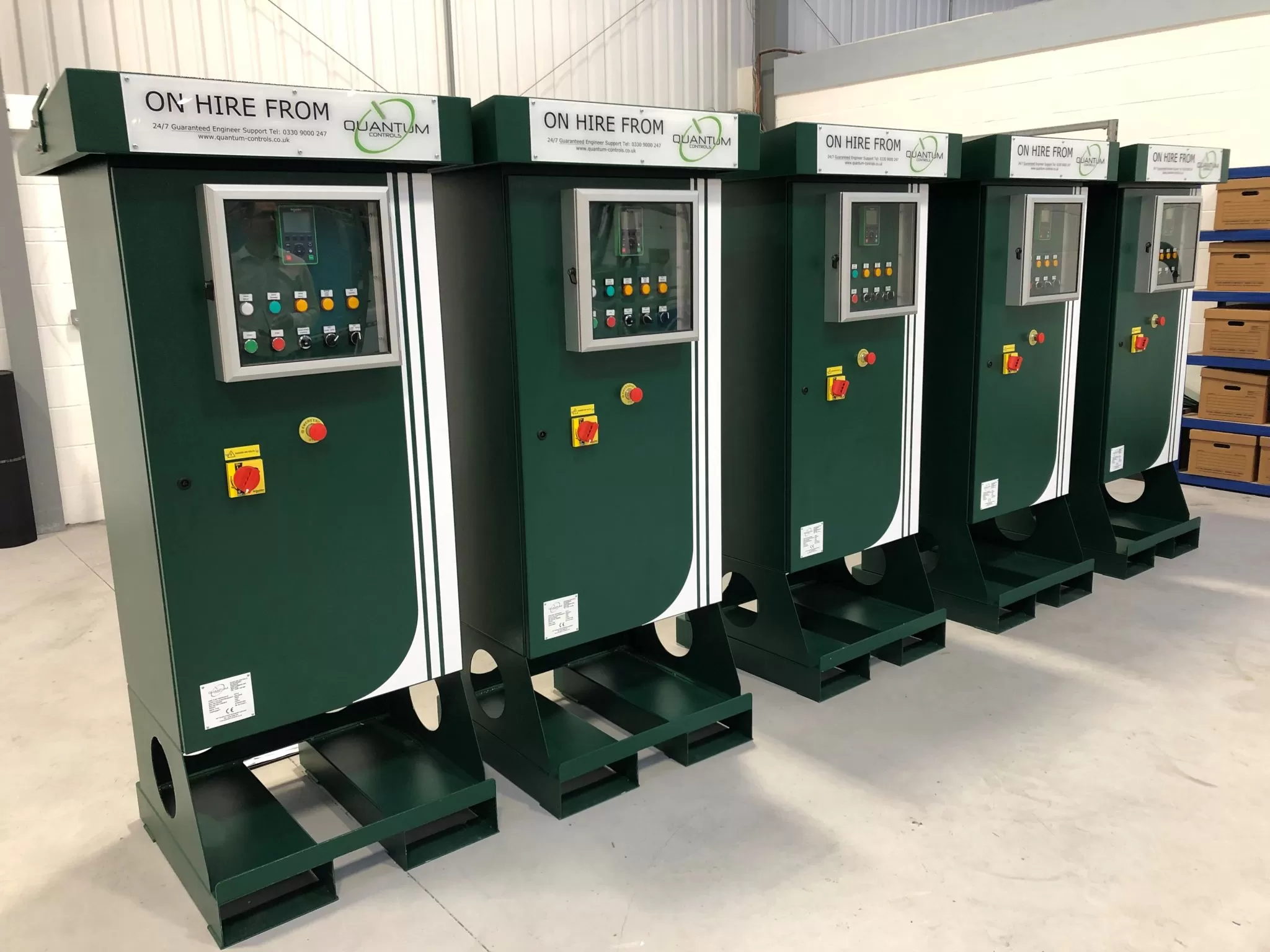Quantum Controls variable speed drive equipment