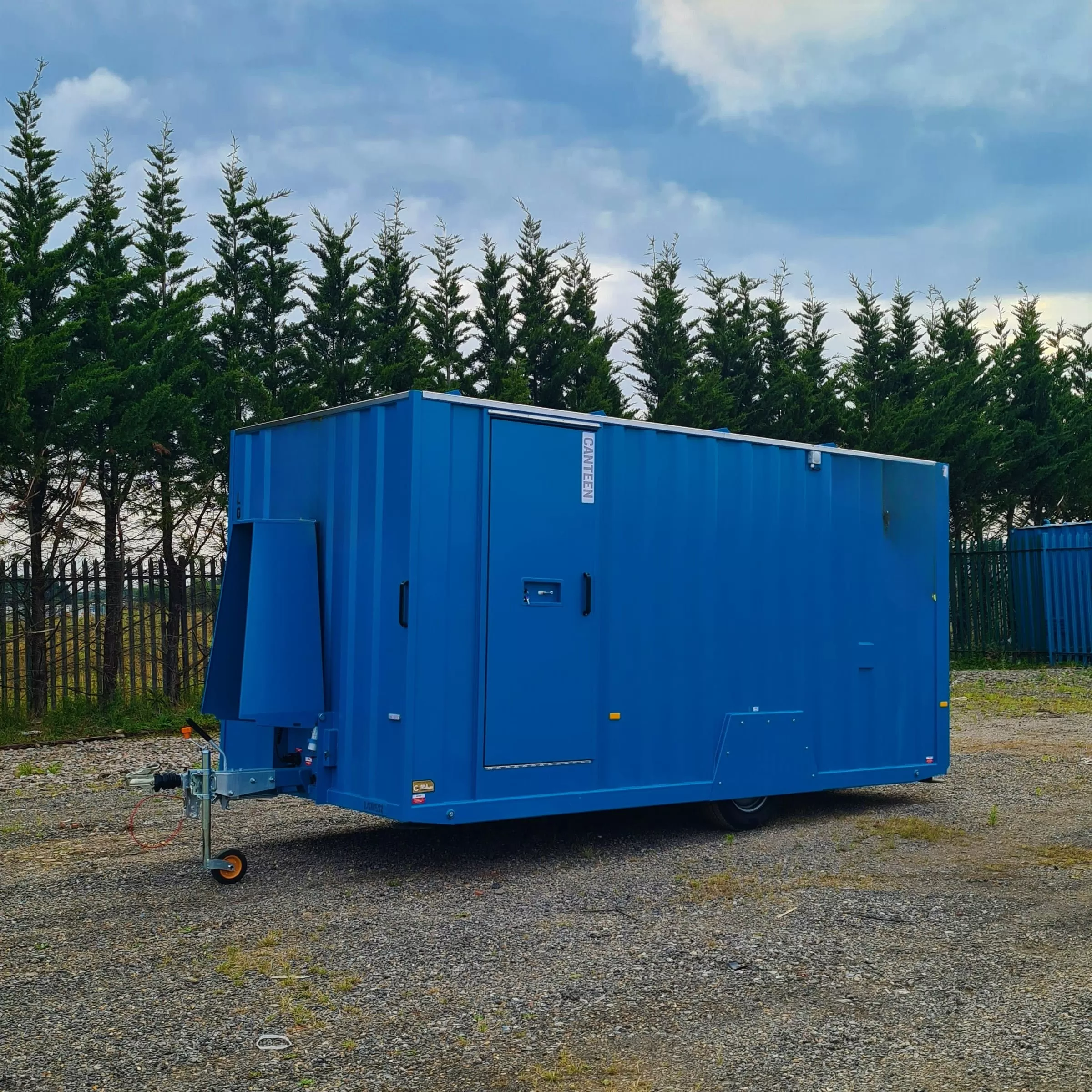 Self-contained mobile welfare unit available for hire