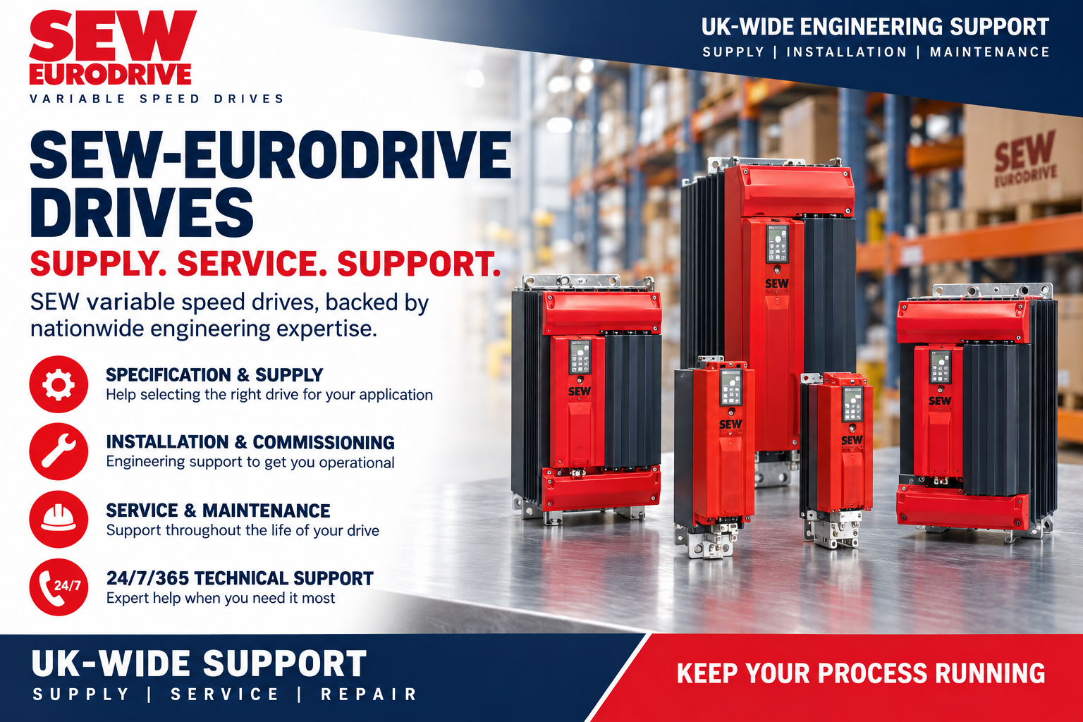 SEW-EURODRIVE drive equipment